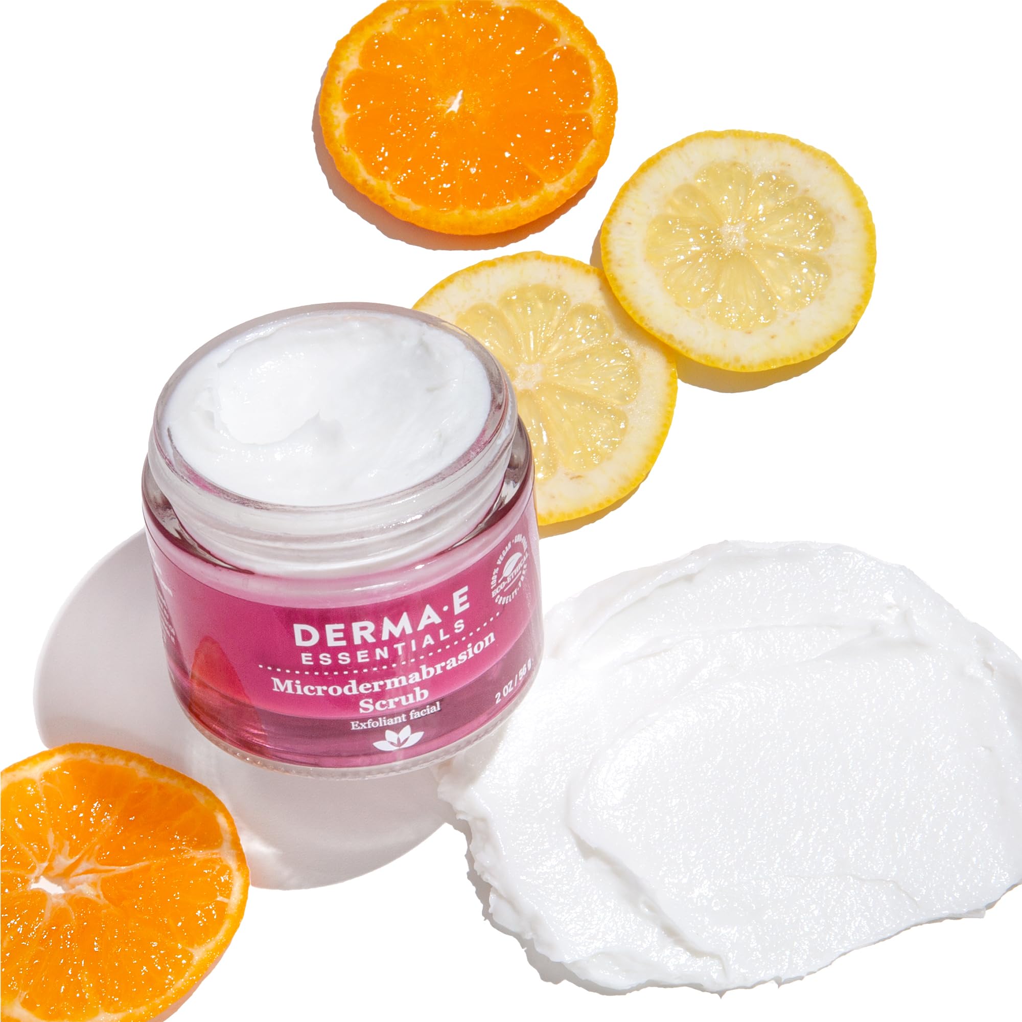 DERMA E Microdermabrasion Dead Sea Salt Scrub, 2oz